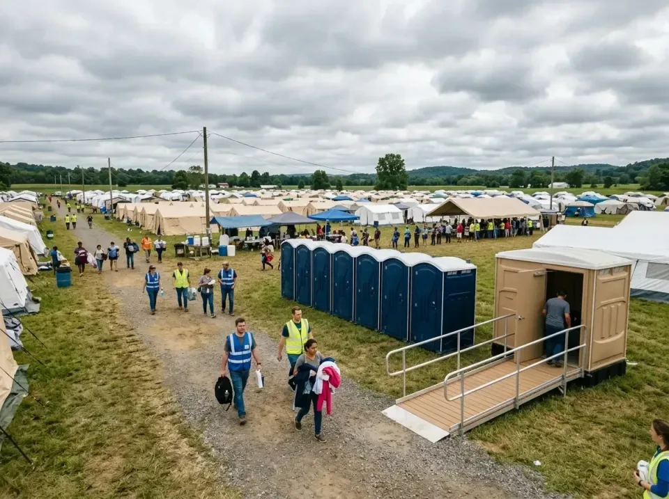 disaster-relief-camp-restrooms-010 — frequently asked questions, Dumpster & Portable Bathrooms Rental in Colonial Heights, VA